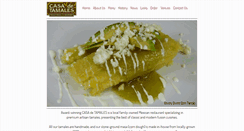 Desktop Screenshot of casadetamales.com